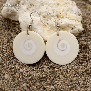 Special Offer Shell Earrings Authentic Handmade Bali Craft